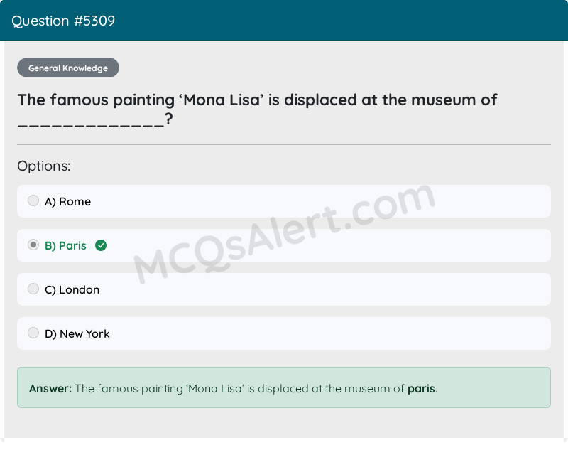 Question Screenshot