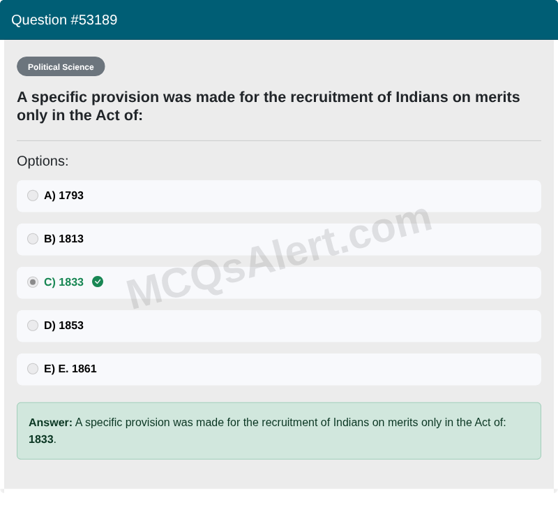 Question Screenshot