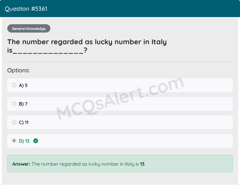 Question Screenshot