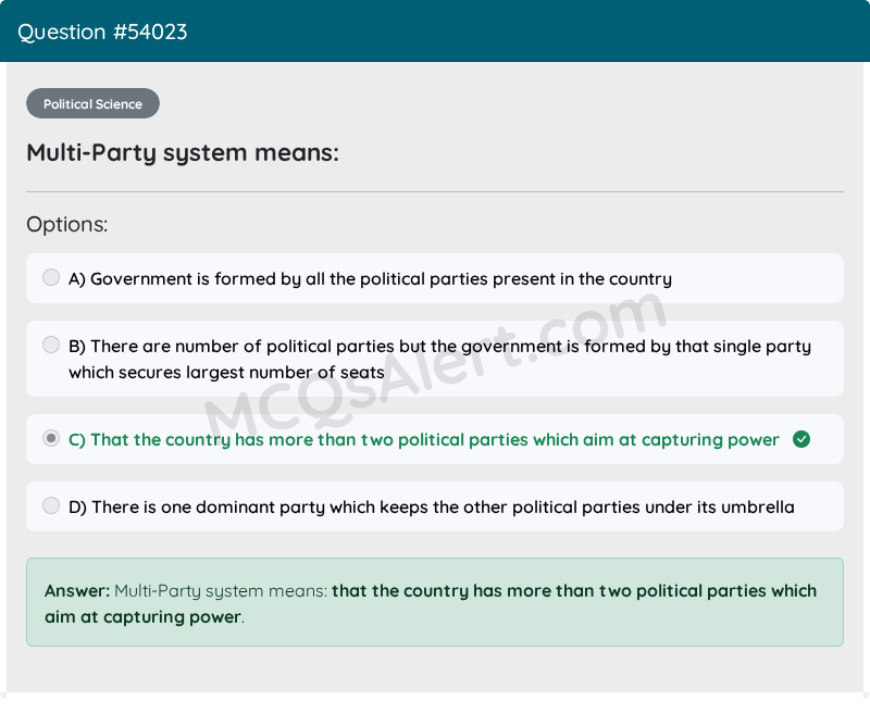 Question Screenshot