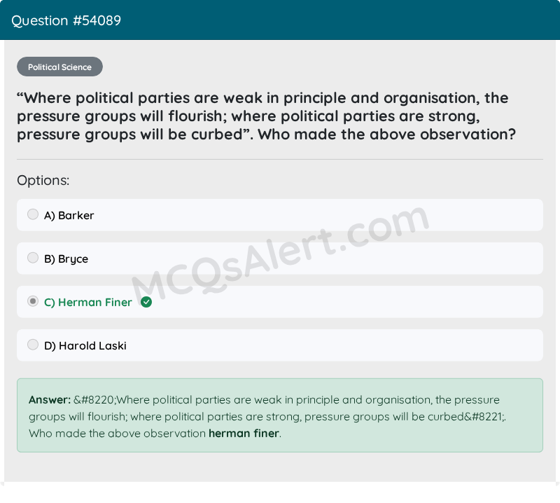 Question Screenshot