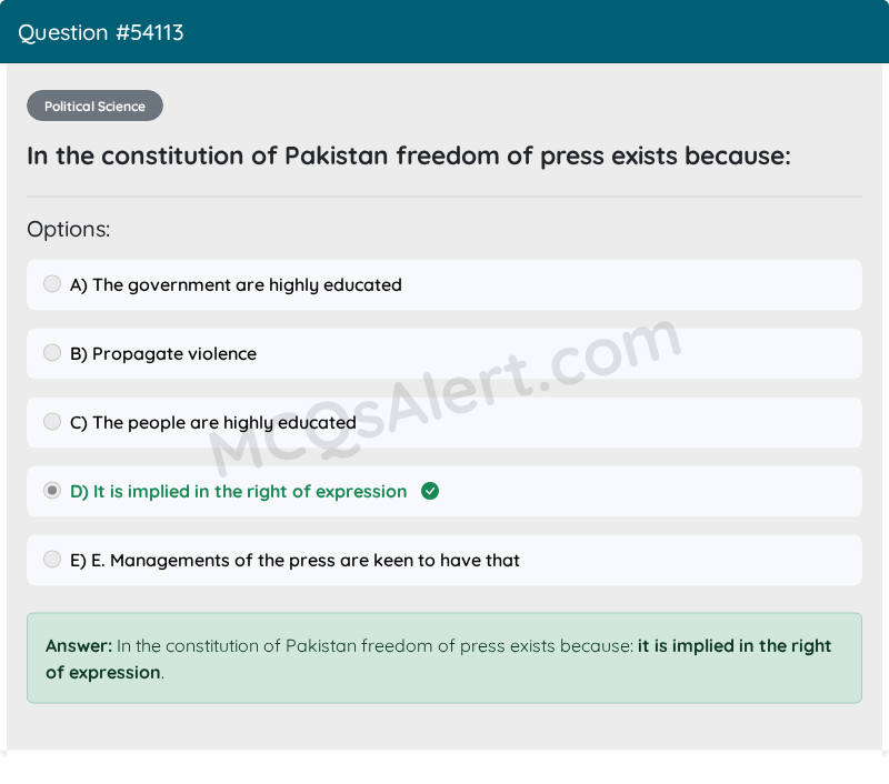 Question Screenshot