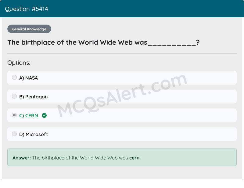 Question Screenshot