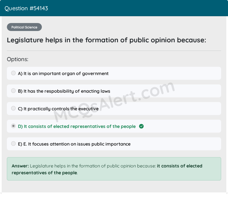 Question Screenshot