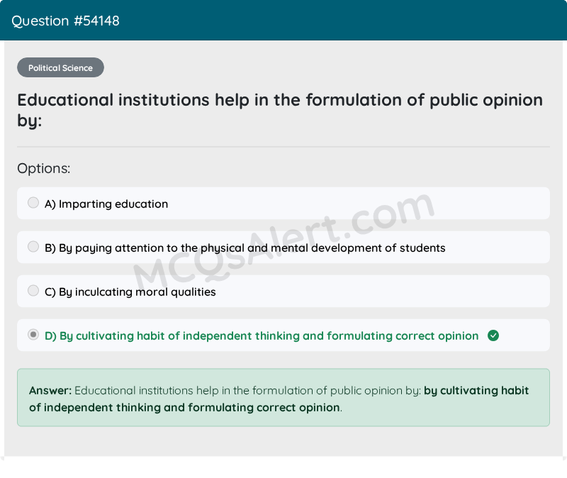 Question Screenshot