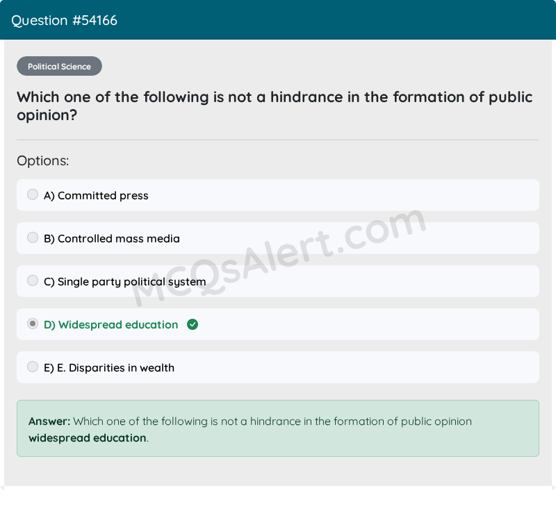 Question Screenshot