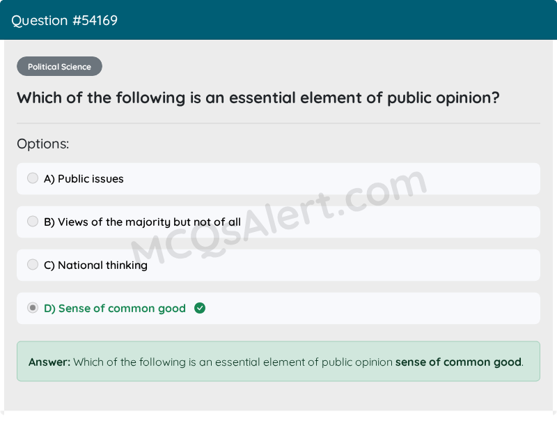 Question Screenshot