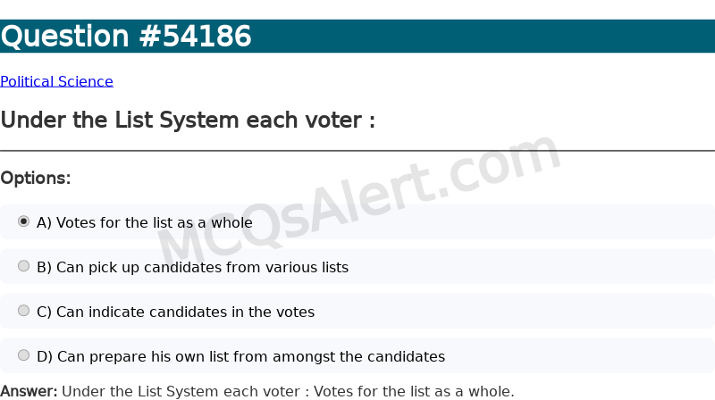 Question Screenshot