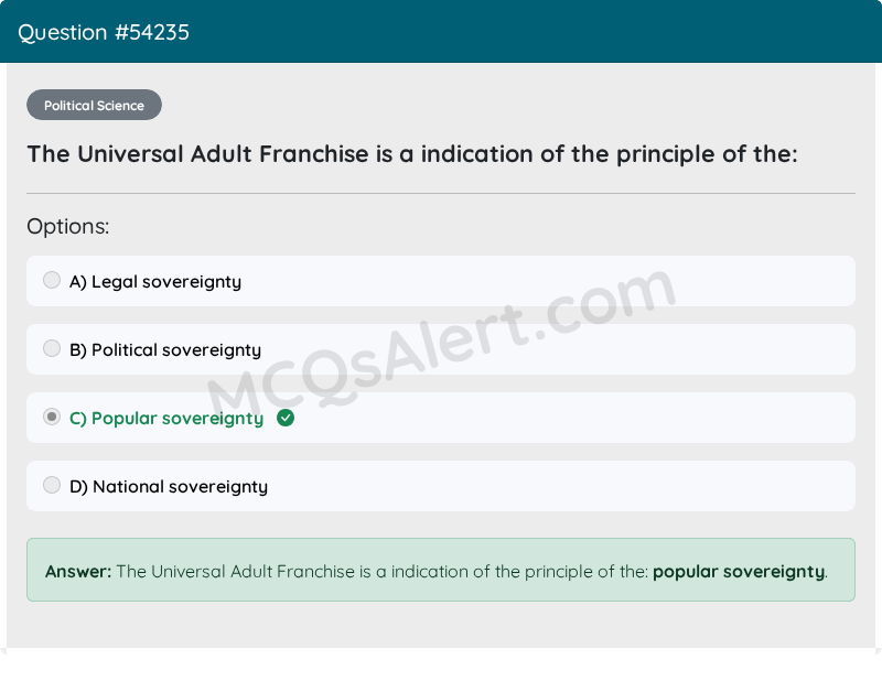 Question Screenshot