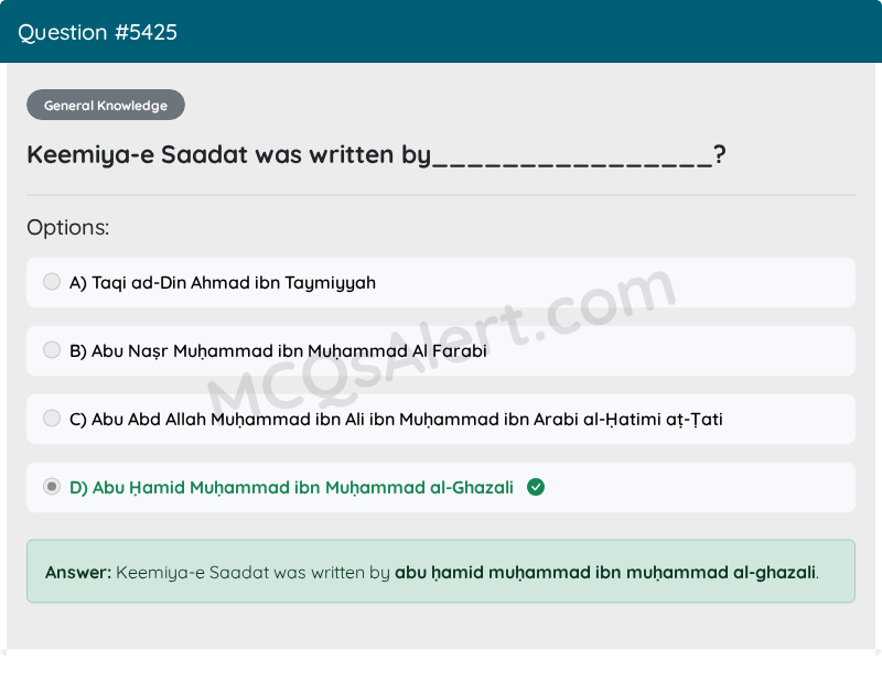 Question Screenshot