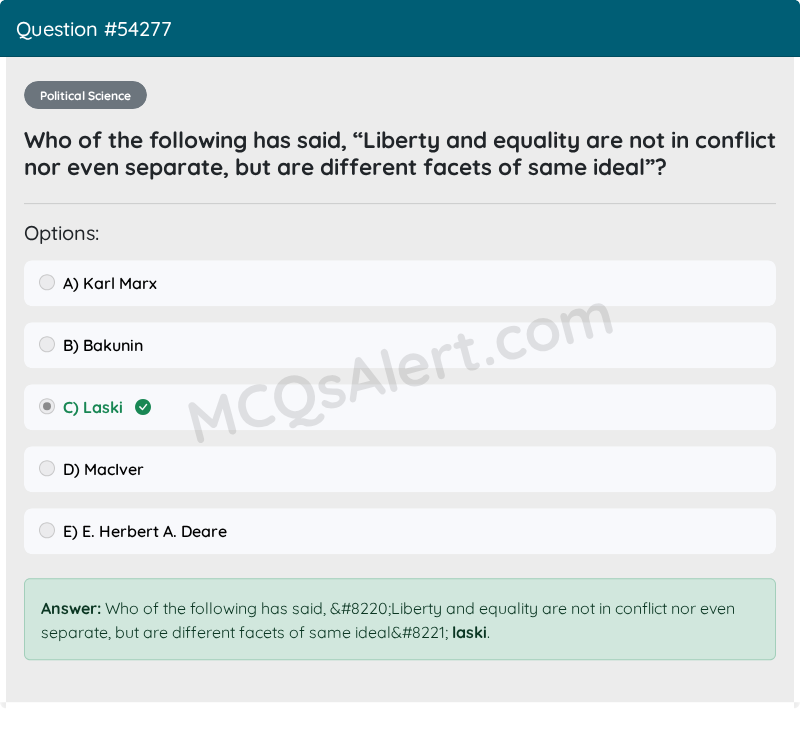 Question Screenshot