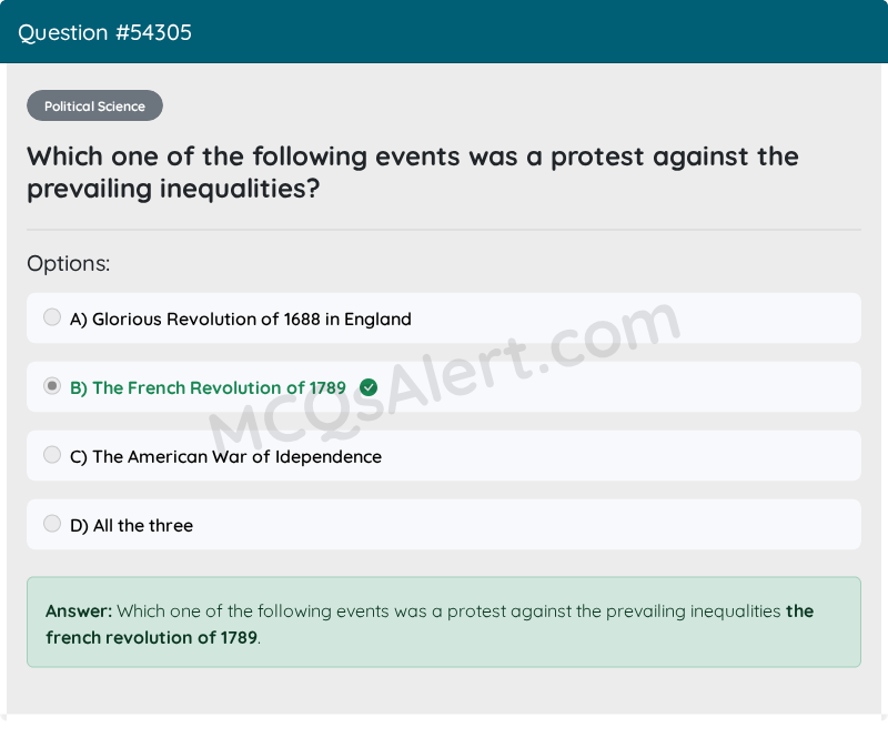 Question Screenshot