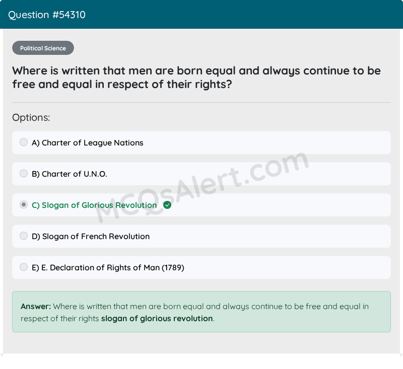 Question Screenshot