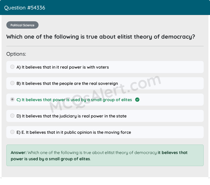 Question Screenshot