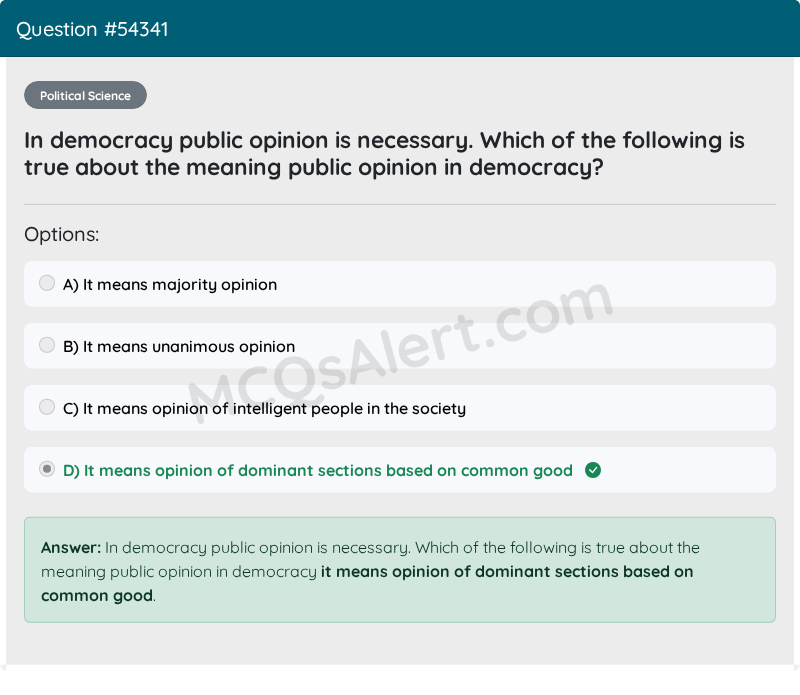 Question Screenshot