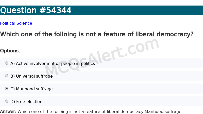 Question Screenshot