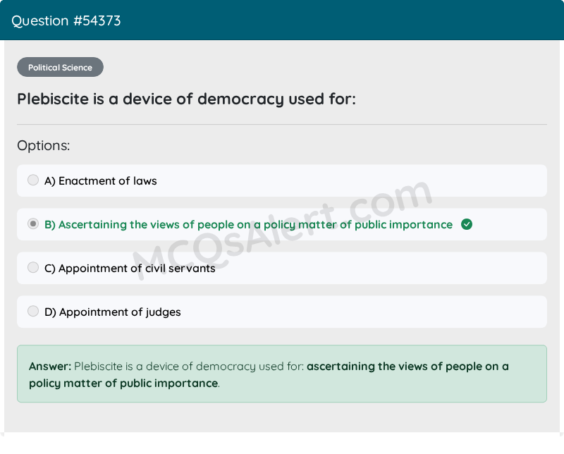 Question Screenshot