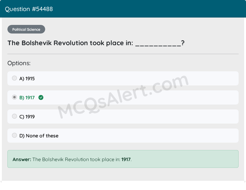 Question Screenshot