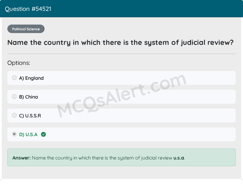 Question Screenshot