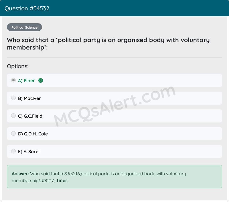 Question Screenshot
