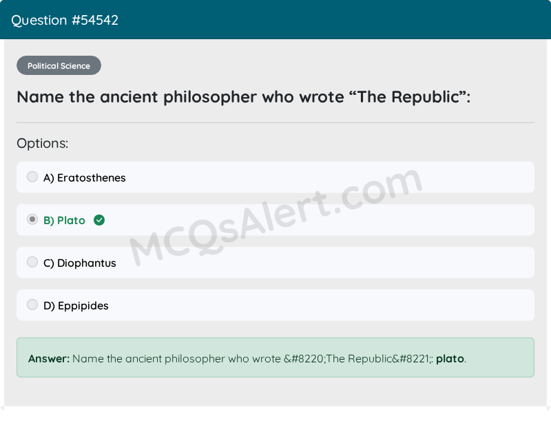 Question Screenshot