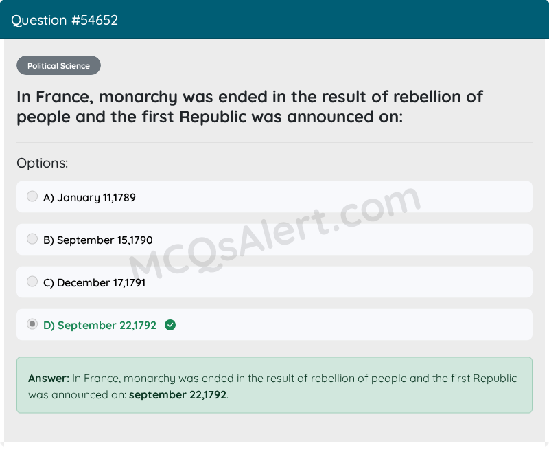Question Screenshot