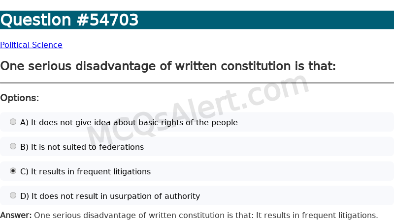 Question Screenshot