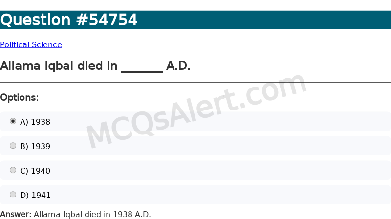 Question Screenshot