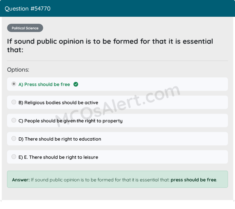 Question Screenshot