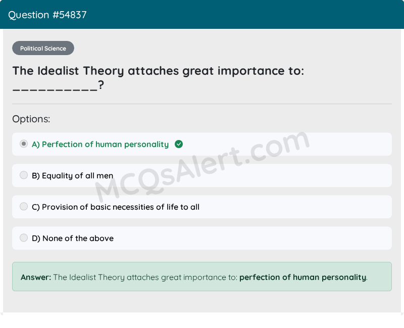 Question Screenshot