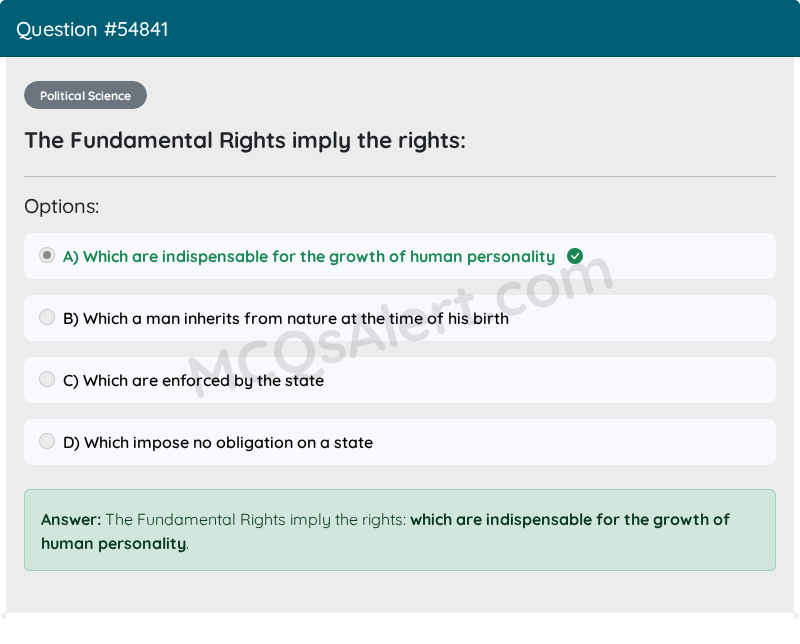 Question Screenshot