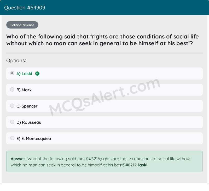 Question Screenshot