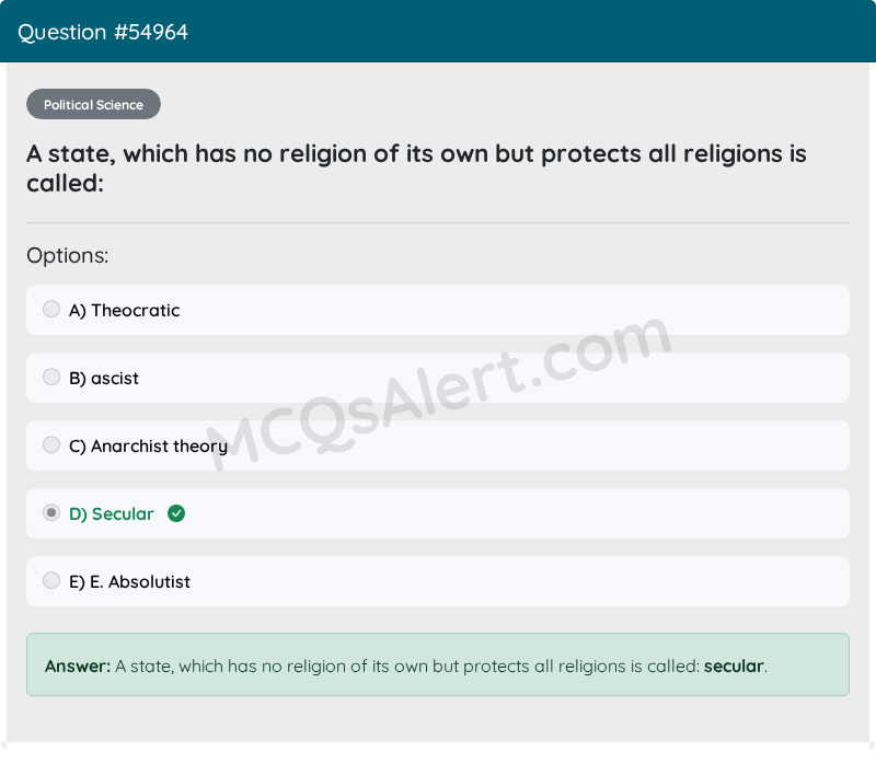 Question Screenshot