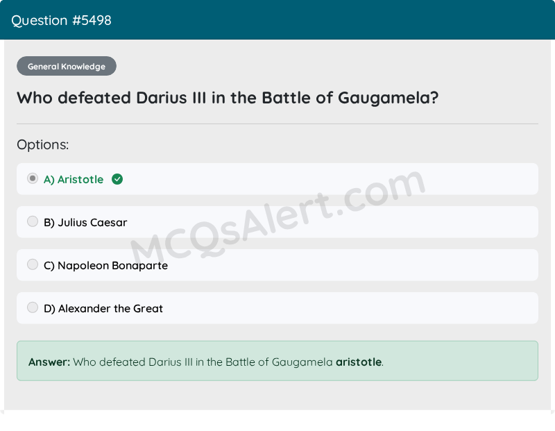 Question Screenshot