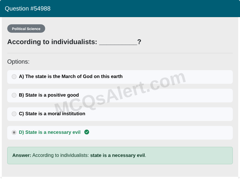 Question Screenshot