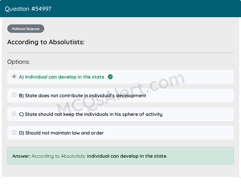 Question Screenshot