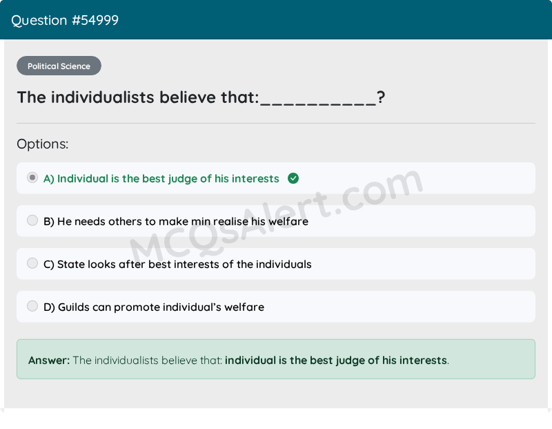 Question Screenshot