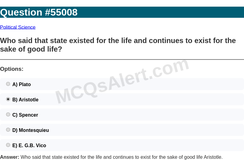 Question Screenshot