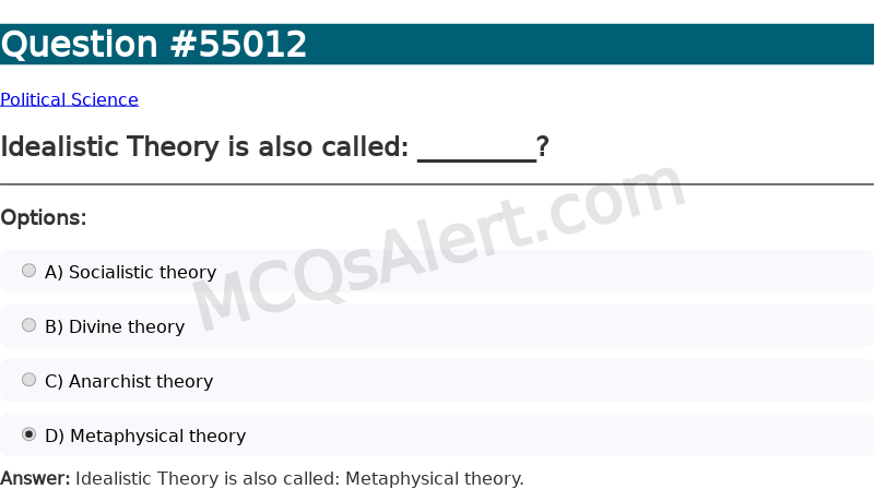Question Screenshot