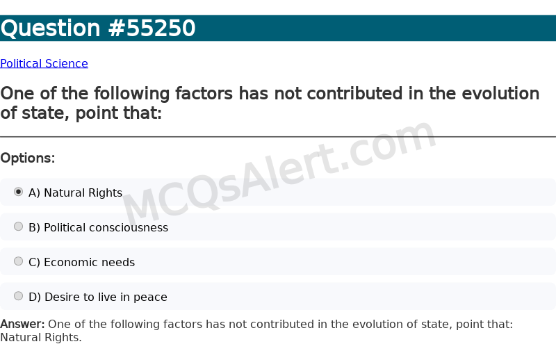 Question Screenshot
