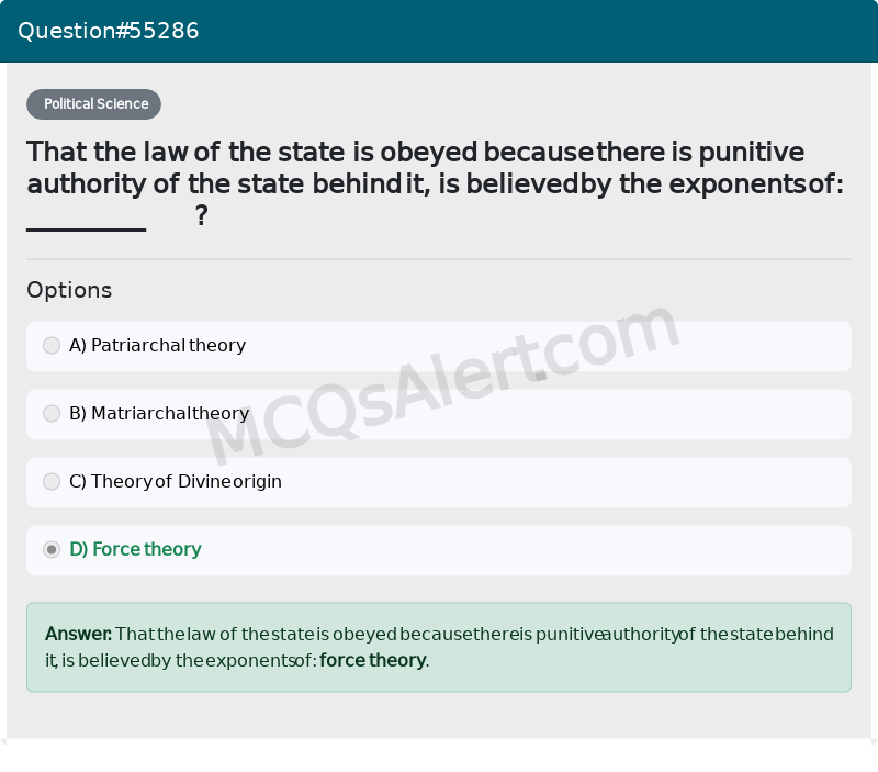 Question Screenshot