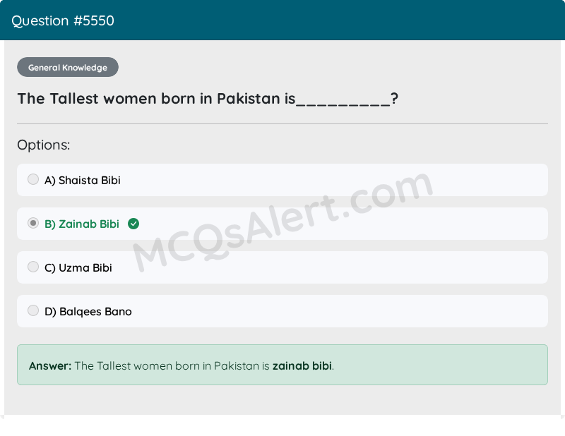 Question Screenshot