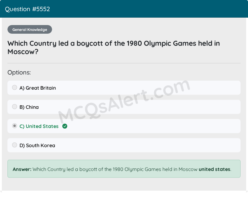 Question Screenshot