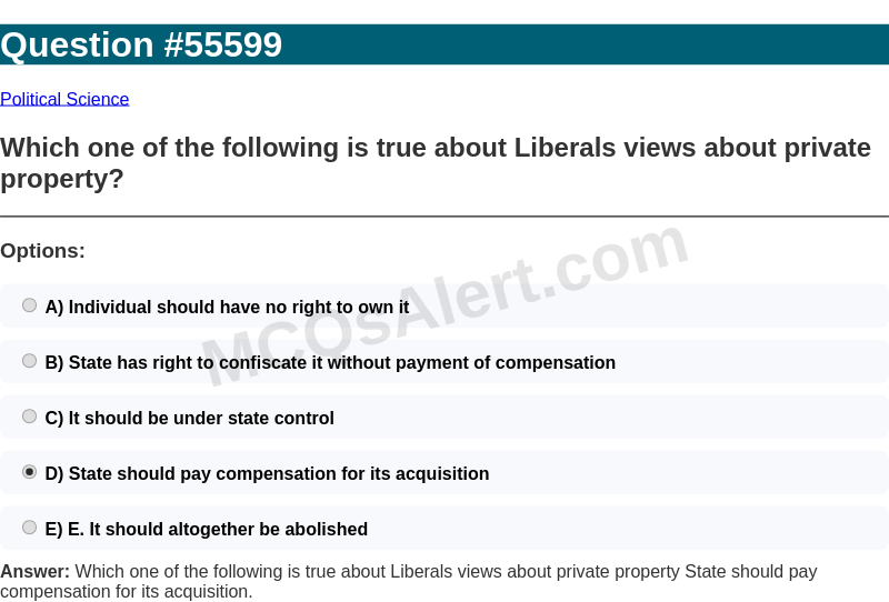 Question Screenshot