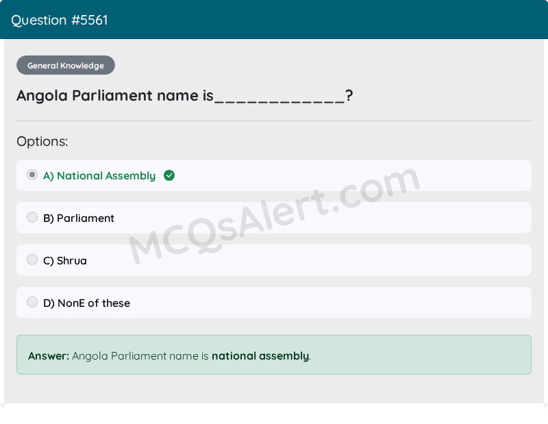 Question Screenshot