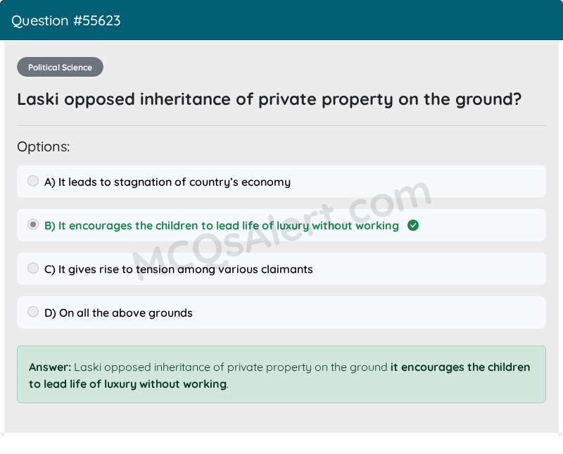 Question Screenshot