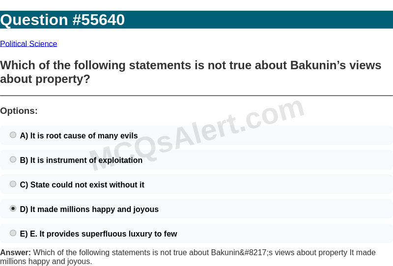 Question Screenshot