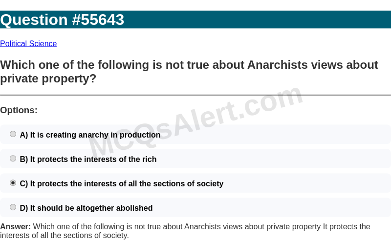 Question Screenshot