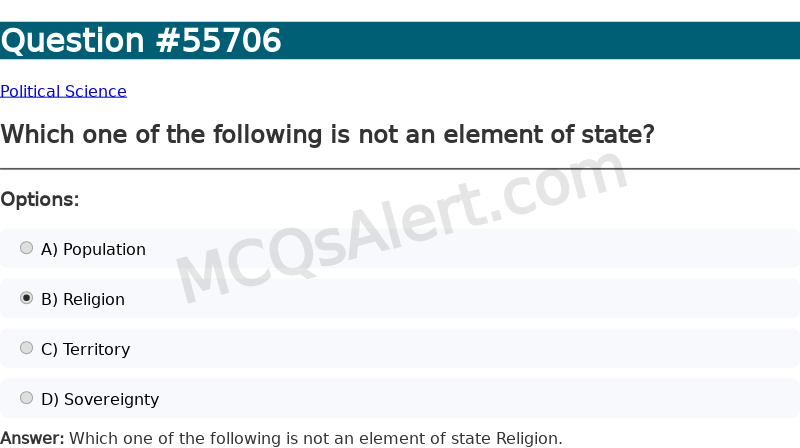 Question Screenshot