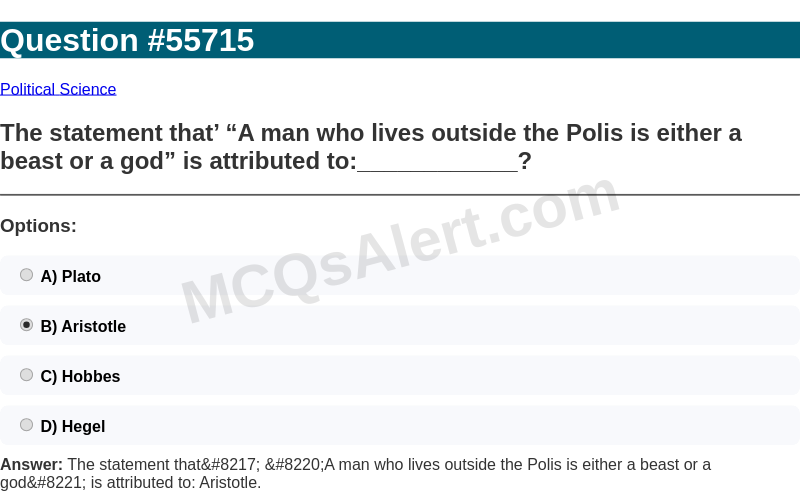 Question Screenshot